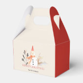  feestdag Snowman Kerstmis Bedankdoosjes (Voorkant Zijde)