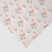 feestdag Snowman Kerstmis Tissuepapier (Detail)