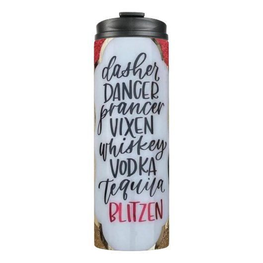 feestdag thermosbeker (Voorkant)