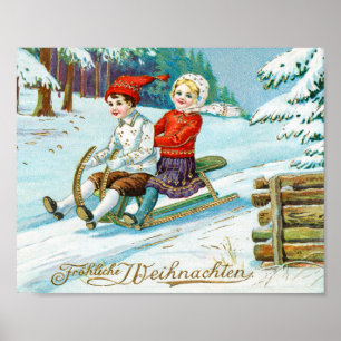 feestdag voor kerst poster