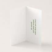  feestdag zingend acrylkarikatuur van Cubs Kaart (Binnen)