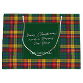 Feestdagen Buchanan Tartan Groot Cadeauzakje (Voorkant)