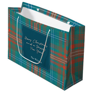 Feestdagen Clan Wilson Tartan Groot Cadeauzakje
