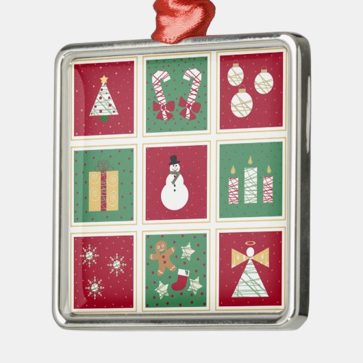 Feestdagen Collage Ornament (Links)