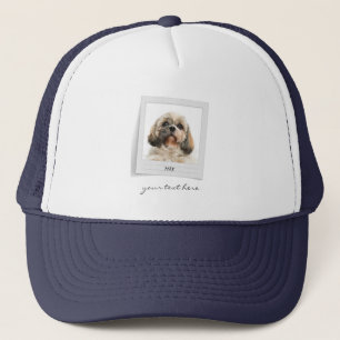 Feestdagen Gezelschapsdag Foto Lijst op persoonlij Trucker Pet