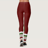 "Feestdagen in de tropen" Leggings (Achterkant)