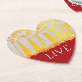 FEESTDAGEN IN HET CENTRAL PARK! :) KARTONNEN ONDERZETTERS (Gekanteld)