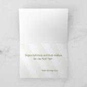 Feestdagen kaart (Binnen)