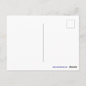 Feestdagen met klokken briefkaart (Achterkant)