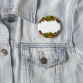 feestdagen ronde button 5,7 cm (In situ)