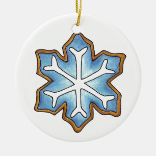 Feestdagen Snowflake Snow Flake Kerstmis Hanukkah Keramisch Ornament