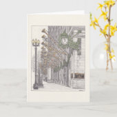 Feestdagen ter plaatse kaart (Gele Bloem)