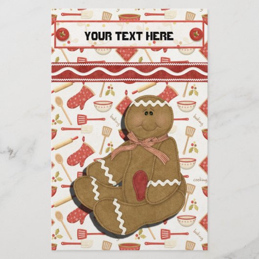 Feestdagen van ontbijtkoek Multomap-Divider ontvan Briefpapier (Voorkant)