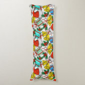 Feestdagen voor kerstcadeautjes Roodkerstkerstkers Lichaamskussen (Voorkant Verticaal)