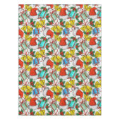 Feestdagen voor kerstcadeautjes Roodkerstkerstkers Tafelkleed (Voorkant)