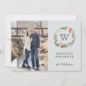 Feestdagen voor kerstfoto's kaart (Voorkant)