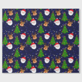 Feestdagen voor kerstkerstkerstkerstkerstkerstkers cadeaupapier (Vlak)