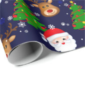 Feestdagen voor kerstkerstkerstkerstkerstkerstkers cadeaupapier (Rol Hoek)