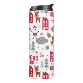 Feestdagen voor kerstkerstkerstkerstkerstkerstkers thermosbeker (Gedraaid links)