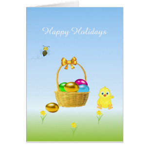 Feestdagen voor meerkleurige paaseieren