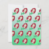  feestdagen voor Zeemeermin Kaart (Achterkant)