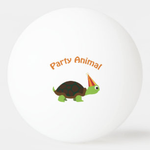 Feestdier Schildpad Pingpongballen