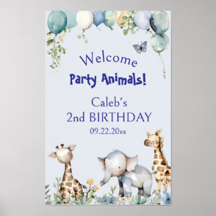 Feestdieren Orthodoxe verjaardagsfeestje voor kind Poster