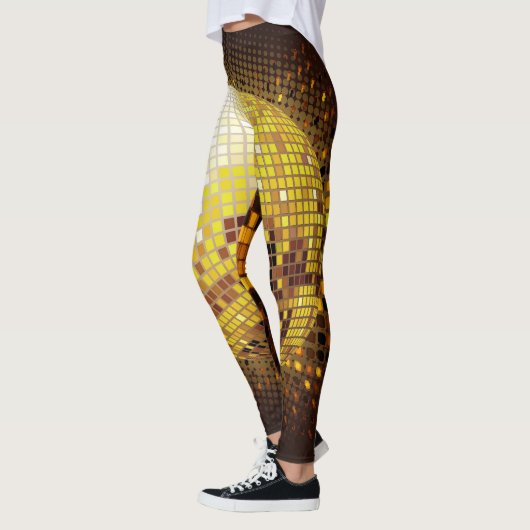 Feestdisco: gloeiende lichten. leggings (Links)