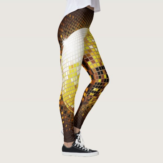 Feestdisco: gloeiende lichten. leggings (Rechts)