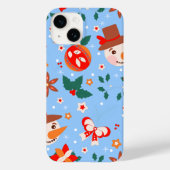 Feestelijk Abstract kerstpatroon Case-Mate iPhone Case (Achterkant)