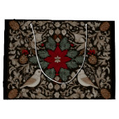 feestelijk borduurwerk groot cadeauzakje (Achterkant)