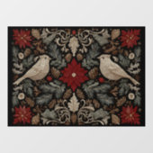 feestelijk borduurwerk raamsticker (Vel)