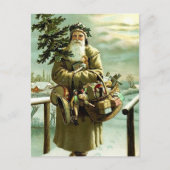 feestelijk Briefkaart kerst kerstkerstfeestdag (Voorkant)