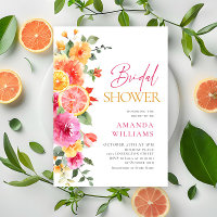 Feestelijk Bright Flowers Floral Citrus Vrijgezell