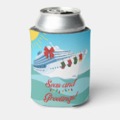 feestelijk cruiseschip blikjeskoeler (Blikje Achterkant)