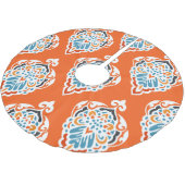 Feestelijk damast  dessin, elegant design. kerstboom rok (Gekanteld)