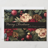 Feestelijk en gezellig Wenskaart Kaart (Voorkant)