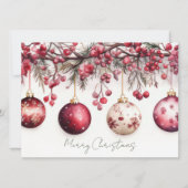 Feestelijk en gezellig Wenskaart Kaart (Voorkant)