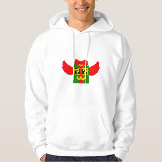 Feestelijk Geluksblok Kerst Brainrot Blokken Hoodie