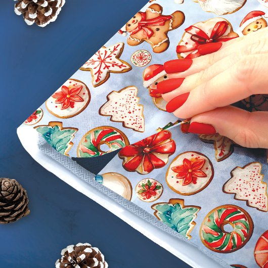 Feestelijk genot: Christmas Cookie Wonderland Tissuepapier