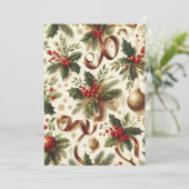 feestelijk kaart (Staand voorkant)