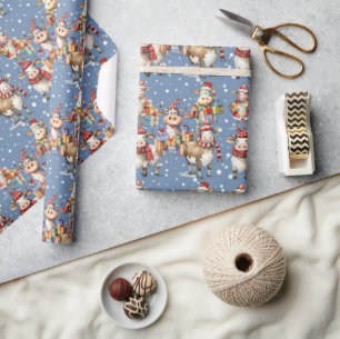 Feestelijk Kerst Ko Verpakkings Papier