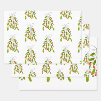 Feestelijk kerstcadeaupapier! inpakpapier vel