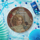 Feestelijk  Meisje Santa Doll Bord (Feest)