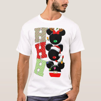 Feestelijk Mickey-geïnspireerd vakantie T-shirt de