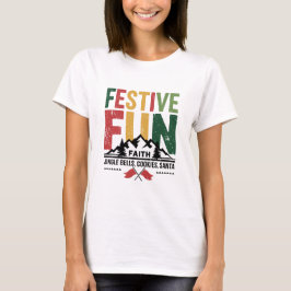 Feestelijk plezier t-shirt