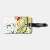 feestelijk reizen bagagelabel (Achterkant horizontaal)