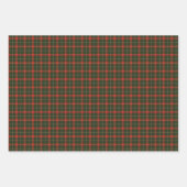 feestelijk rood inpakpapier vel (Voorkant)