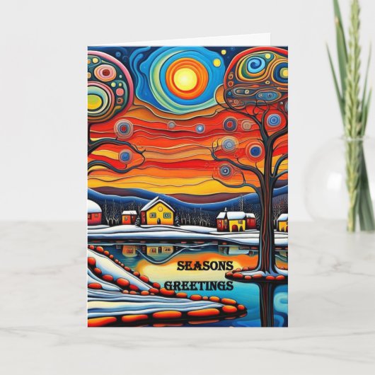 Feestelijk seizoen Kaart 112 (Voorkant)