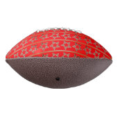 Feestelijk sterren rood football (Gedraaid 270)